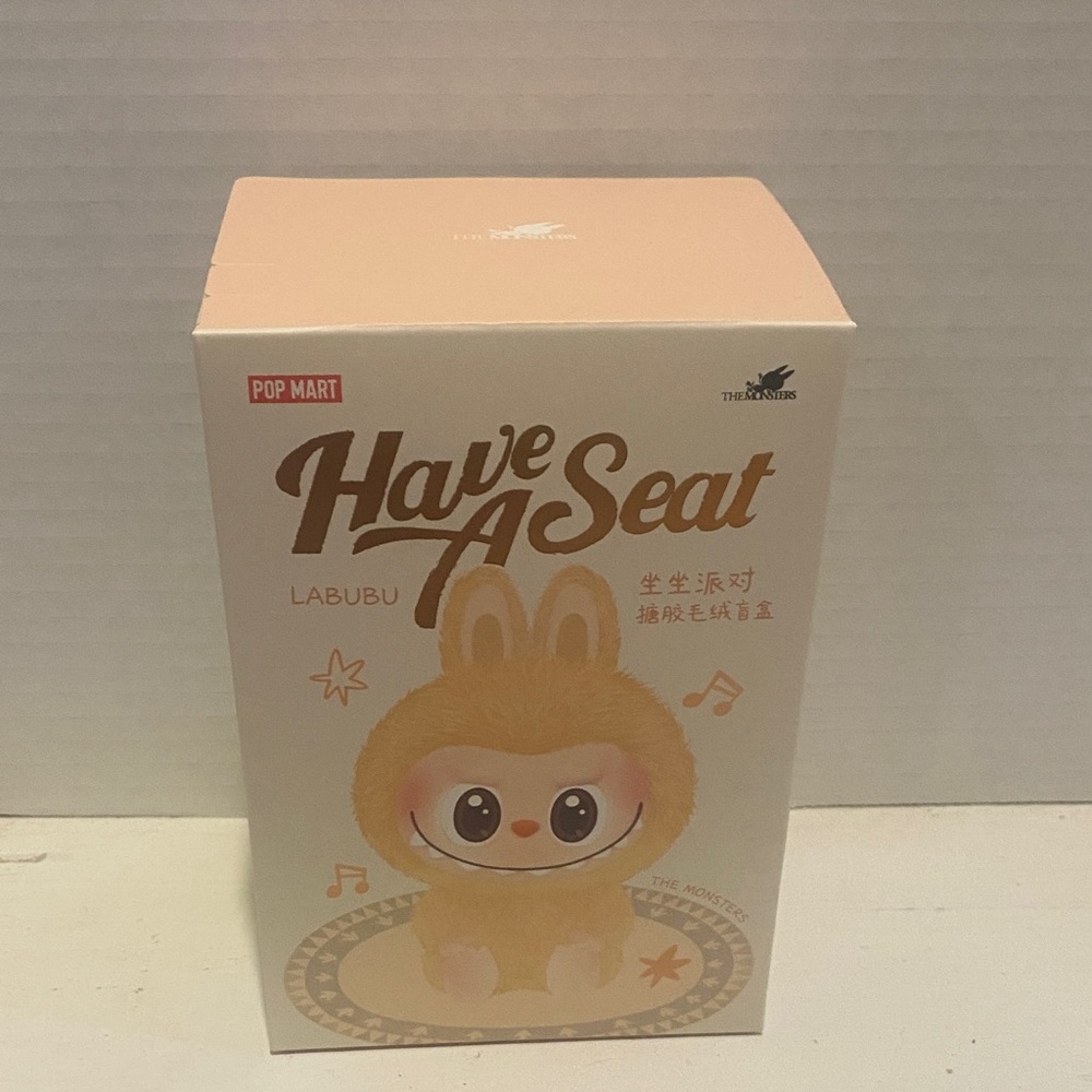 Pop Mart Labubu Stuffed Animal - Cream